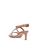 Gianvito Rossi Tokio Heels in Praline, view 3, click to view large image.