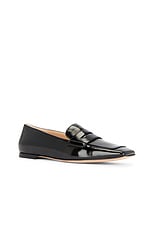 Gianvito Rossi Nuit Loafer in Black, view 2, click to view large image.