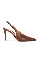 Gianvito Rossi Tokio Slingback Pump in Havana, view 1, click to view large image.