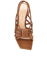 Gianvito Rossi Nappa Slingback Sandal in Cuoio, view 4, click to view large image.