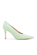 Gianvito Rossi Robbie Pump in Aloe, view 1, click to view large image.