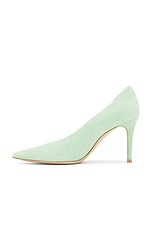 Gianvito Rossi Robbie Pump in Aloe, view 5, click to view large image.