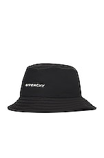 Givenchy Bucket Hat in Black, view 2, click to view large image.