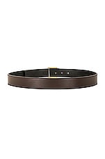 Givenchy 4g Reversible Belt 35mm in Brown & Black, view 2, click to view large image.