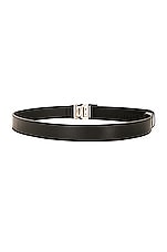 Givenchy 4g Release Buckle Belt 35mm in Black, view 2, click to view large image.