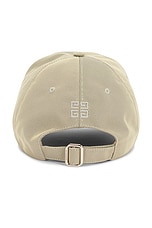 Givenchy Curved Cap in Natural Beige, view 2, click to view large image.