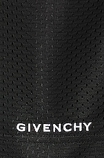 Givenchy New Board Shorts in Black, view 3, click to view large image.