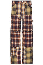 Givenchy Carpenter Denim Jean in Multi, view 1, click to view large image.