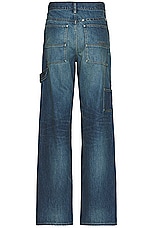 Givenchy Studded Carpenter Jean in Blue, view 2, click to view large image.