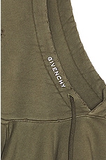 Givenchy Boxy Hoodie in Khaki, view 3, click to view large image.