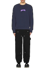 Givenchy Boxy Fit Sweater in Deep Blue, view 4, click to view large image.
