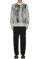 Givenchy Crew Neck Sweater in Black & White, view 5, click to view large image.