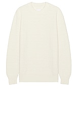 Givenchy Crew Neck Jumper in Cream, view 1, click to view large image.