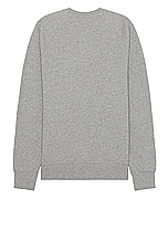 Givenchy Slim Fit Raglan Sweatshirt in Light Grey Melange, view 2, click to view large image.