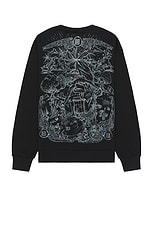 Givenchy Boxy Fit Sweatshirt Base in Black, view 1, click to view large image.