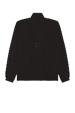 Givenchy Woven Nylon Jacket in Black, view 3, click to view large image.