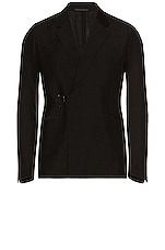 Givenchy Slim Fit Jacket in Black, view 1, click to view large image.