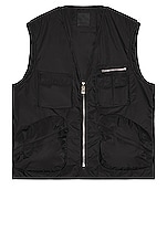Givenchy Multipocket Vest in Black, view 1, click to view large image.