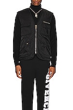 Givenchy Multipocket Vest in Black, view 4, click to view large image.