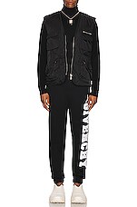 Givenchy Multipocket Vest in Black, view 5, click to view large image.