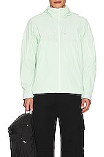 Givenchy Sitka Shell Windbreaker Jacket in Mint Green, view 4, click to view large image.