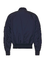 Givenchy 4g Zip Bomber in Deep Blue, view 2, click to view large image.