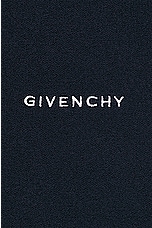 Givenchy Knitted Varsity Jacket in Dark Navy, view 3, click to view large image.