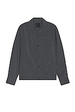 Givenchy Overshirt in Medium Grey, view 1, click to view large image.