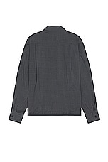 Givenchy Overshirt in Medium Grey, view 2, click to view large image.