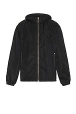 Givenchy 4G Jacquard Windbreaker Jacket in Black, view 1, click to view large image.