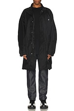 Givenchy Fishtail Parka in Black, view 5, click to view large image.