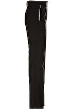 Givenchy Classic Fit Trousers in Black & Silvery, view 3, click to view large image.