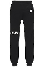 Givenchy Slim Fit Jogging Sweatpants in Black, view 2, click to view large image.