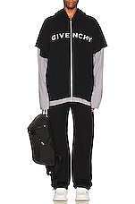 Givenchy Arched Cargo Pants in Black, view 6, click to view large image.