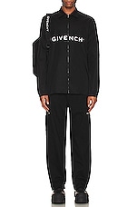 Givenchy Loose Fit Cargo Pocket Pants in Black, view 6, click to view large image.