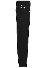 Givenchy Studded Carpenter Pant in Black, view 3, click to view large image.