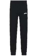 Givenchy Slim Fit Jogging Sweat Pant in Black, view 1, click to view large image.