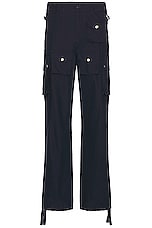 Givenchy Multi Pocket Cargo Pant in Deep Blue, view 1, click to view large image.