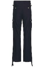 Givenchy Multi Pocket Cargo Pant in Deep Blue, view 2, click to view large image.