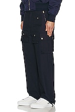 Givenchy Multi Pocket Cargo Pant in Deep Blue, view 5, click to view large image.