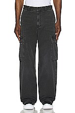 Givenchy Large Side Pocket Pant in Black, view 5, click to view large image.