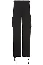 Givenchy Military Spirit Pant in Black, view 2, click to view large image.