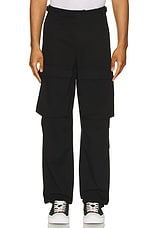 Givenchy Military Spirit Pant in Black, view 3, click to view large image.