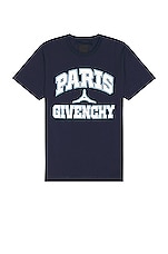 Givenchy Oversized T-shirt in Dark Navy, view 1, click to view large image.