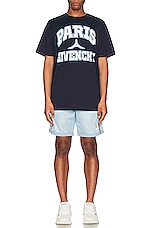 Givenchy Oversized T-shirt in Dark Navy, view 4, click to view large image.
