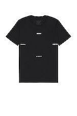Givenchy Classic T-shirt in Black, view 2, click to view large image.