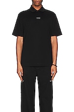 Givenchy Classic Polo in Black, view 4, click to view large image.