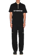 Givenchy Classic Polo In Black in Black, view 5, click to view large image.
