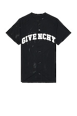 Givenchy Baseball Shirt in Black, view 1, click to view large image.