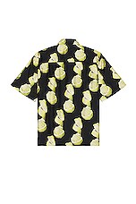 Givenchy Hawaii Shirt in Black & Yellow, view 2, click to view large image.